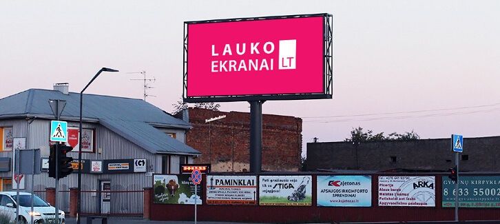 Outdoor LED screen „MARIJAMPOLĖ“ in Marijampolė
