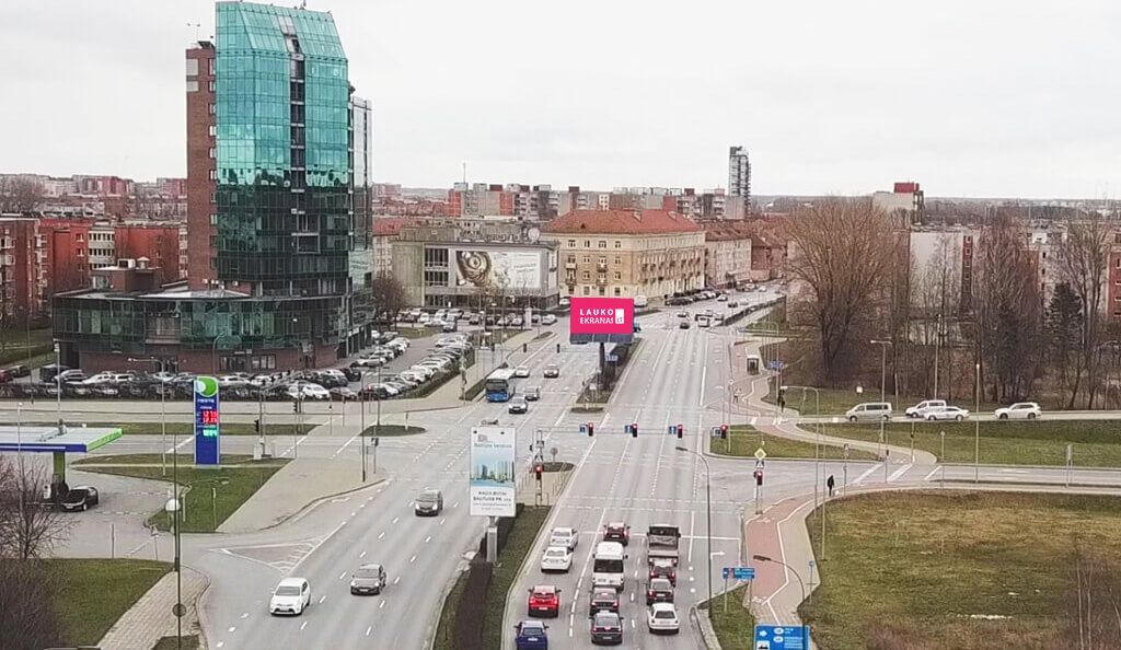 NEW Outdoor LED screen „Baltijos prospect“ in Klaipeda